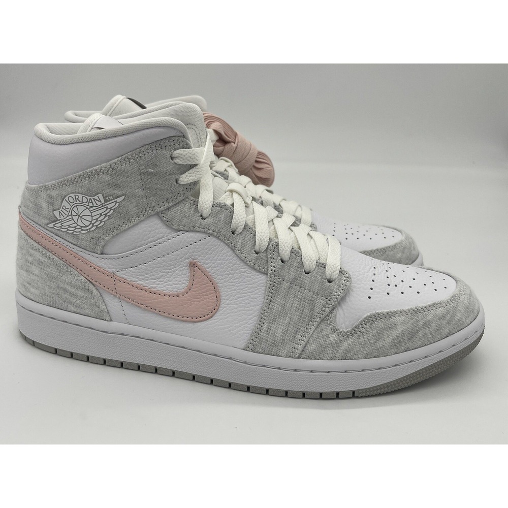 Size 12W/10.5M- Nike Air Jordan 1 Mid SE ' Light Iron Ore' (WMNS) DN4045-001 NEW